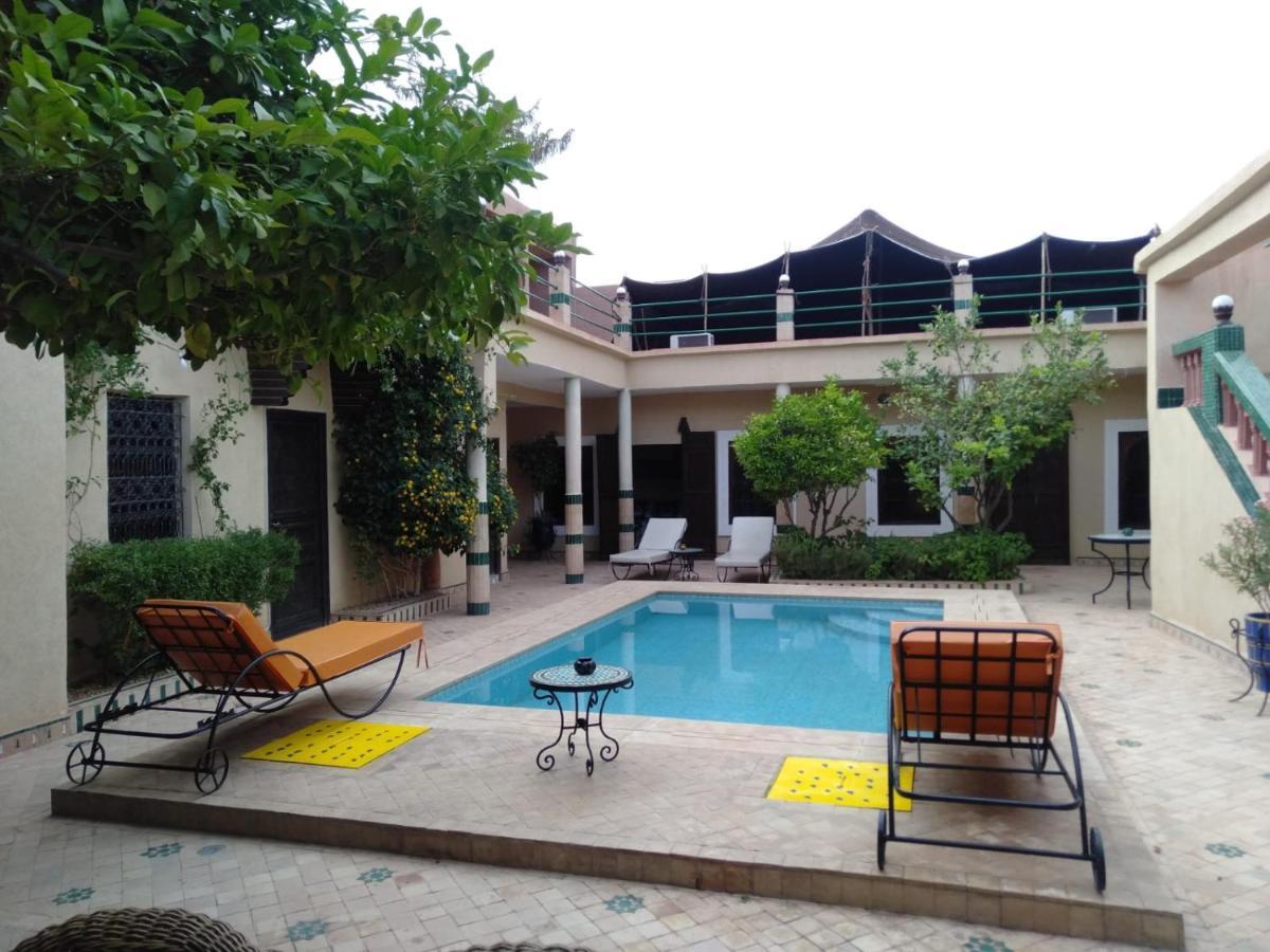 Riad Rime Garden Marrakech Lagouassem Luaran gambar