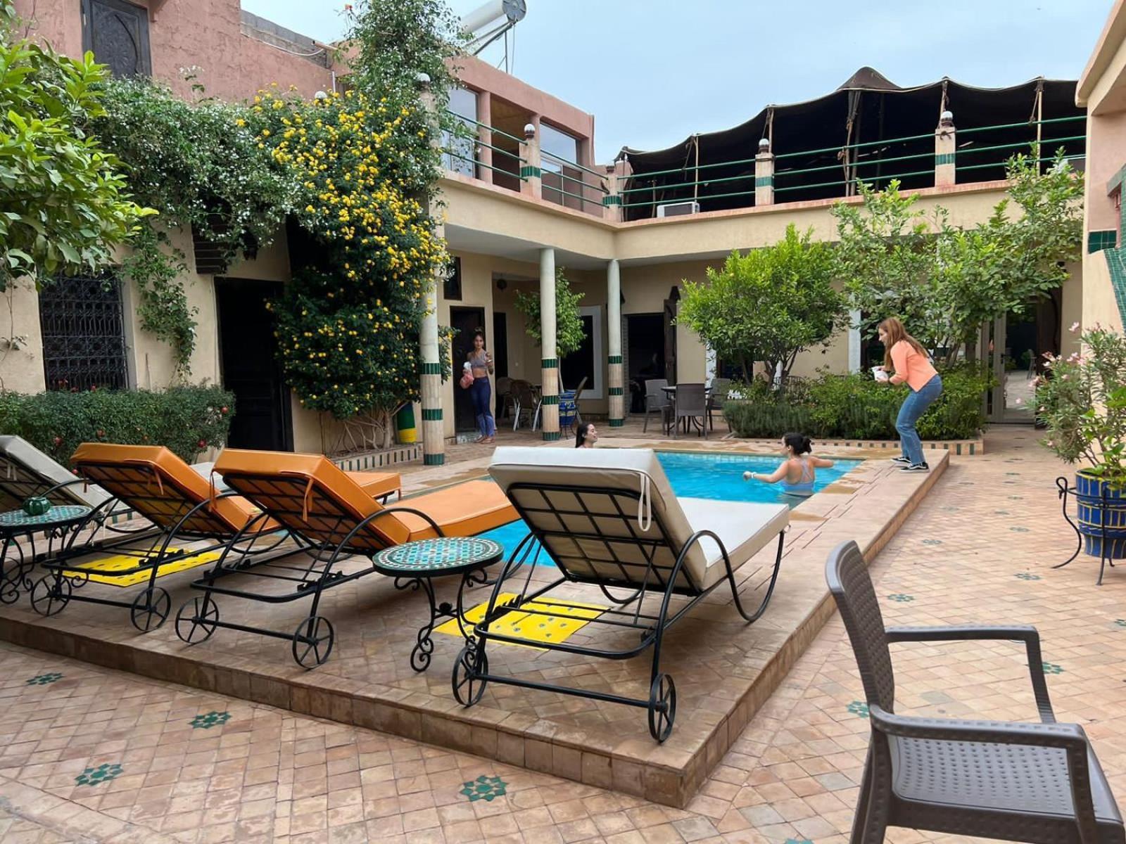 Riad Rime Garden Marrakech Lagouassem Luaran gambar