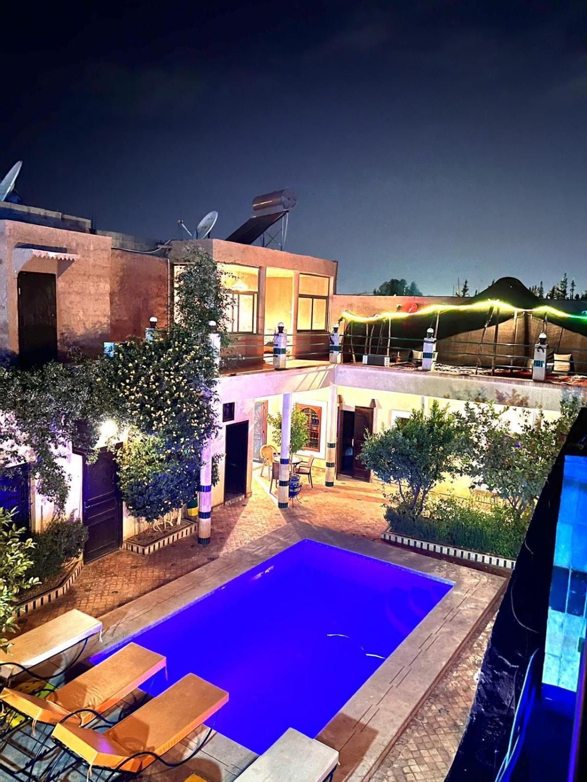 Riad Rime Garden Marrakech Lagouassem Luaran gambar